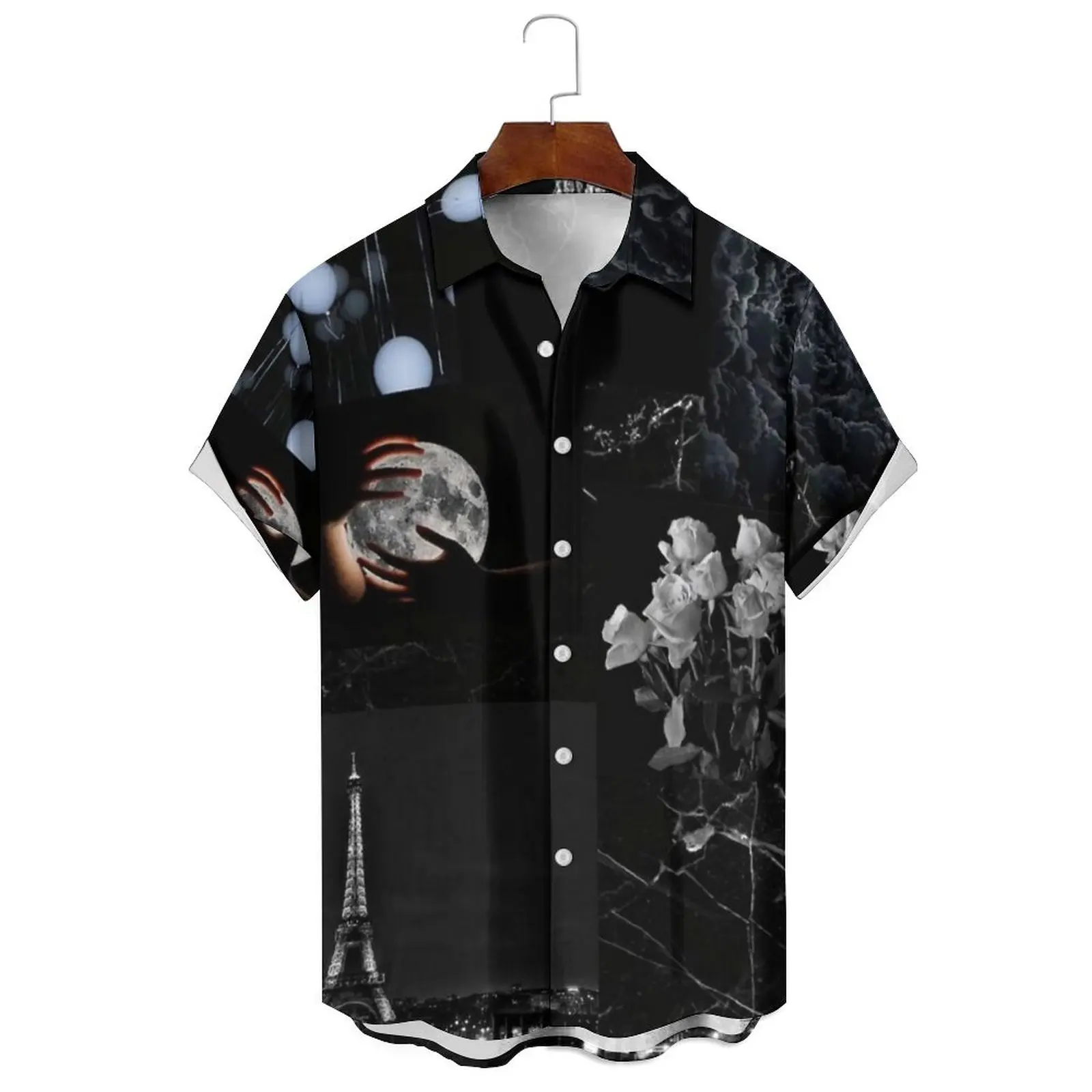 Fashion Summer Men/Women Simple Simulation Illustration Print Solid Color Loose Casual Daily Can Wear Short-Sleeved Shirt
Fashion Summer Men/Women Simple Simulation Illustration Print Solid Color Loose Casual Daily Can Wear Short-Sleeved Shirt