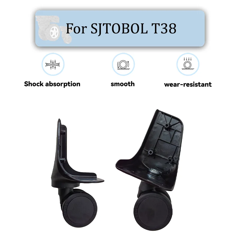 For SJTOBOL T38 Universal Wheel Replacement Suitcase Rotating Smooth Silent Shock Absorbing Wheel Accessories Wheels Casters
For SJTOBOL T38 Universal Wheel Replacement Suitcase Rotating Smooth Silent Shock Absorbing Wheel Accessories Wheels Casters
