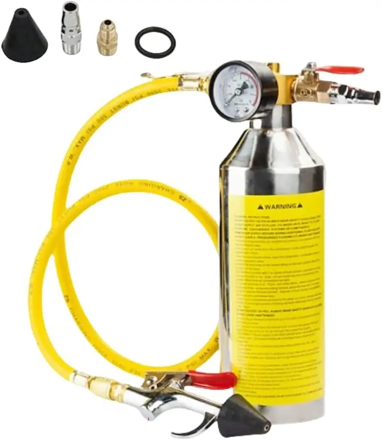 Air Conditioning System Flush Canister Tool Set A/C Flushing Cleaning Tool Set
Air Conditioning System Flush Canister Tool Set A/C Flushing Cleaning Tool Set