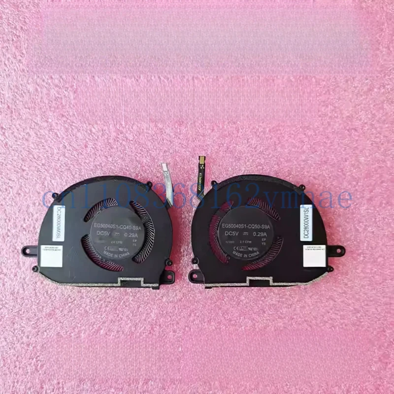 CPU GPU Cooling Fans for Dell XPS 13 PLUS 9320 Notebook PC Fan Cooler 0XTRJG 0WRH5K EG50040S1 CQ40 CQ50 S9A
CPU GPU Cooling Fans for Dell XPS 13 PLUS 9320 Notebook PC Fan Cooler 0XTRJG 0WRH5K EG50040S1 CQ40 CQ50 S9A