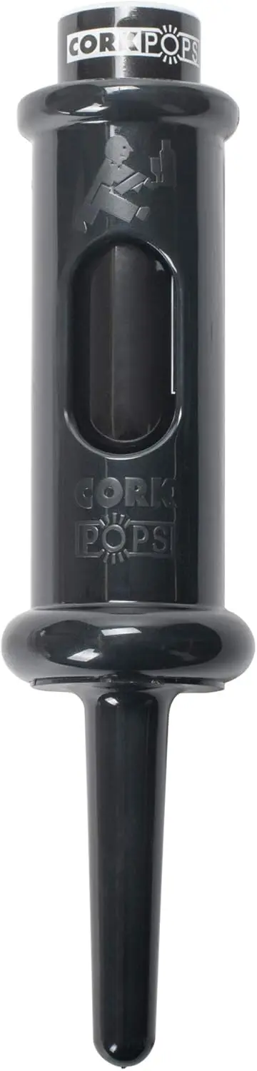 6.5 Inch Black Cork Pops Wine Bottle Opener for Easy Opening, Durable and Stylish
6.5 Inch Black Cork Pops Wine Bottle Opener for Easy Opening, Durable and Stylish