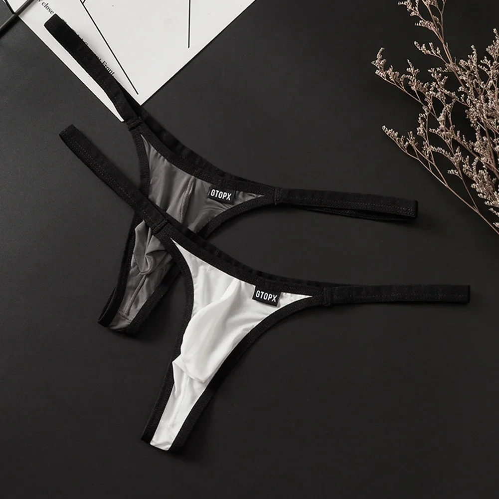 Men Sexy Lingerie Seamless Briefs Low Rise Panties Thongs G-string Bulge Pouch T-back Bkini Breathable Underwear Underpants
Men Sexy Lingerie Seamless Briefs Low Rise Panties Thongs G-string Bulge Pouch T-back Bkini Breathable Underwear Underpants