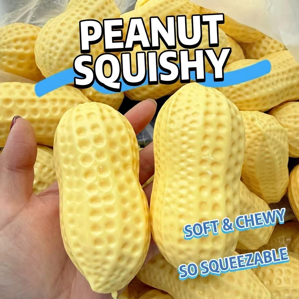 Jumbo Realistic Peanut Squishy Toy Wet Soft PU Fake Food Squeeze Ultra Slow Rising Sensory Fidget Relief Toy Fun Gag Gift
Jumbo Realistic Peanut Squishy Toy Wet Soft PU Fake Food Squeeze Ultra Slow Rising Sensory Fidget Relief Toy Fun Gag Gift