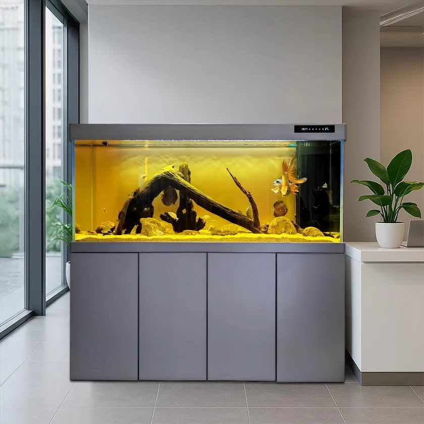 Modern 10W Luxury LED Lighting System Large Capacity Glass Reef Aquarium Exotic Fish Colorful Corals for Living Bathroom Bedroom
Modern 10W Luxury LED Lighting System Large Capacity Glass Reef Aquarium Exotic Fish Colorful Corals for Living Bathroom Bedroom