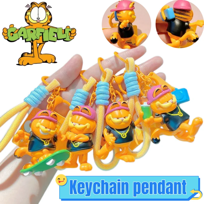 New Garfield creative and trendy anime character merchandise keychain, high-looking cartoon doll backpack pendant decoration
New Garfield creative and trendy anime character merchandise keychain, high-looking cartoon doll backpack pendant decoration