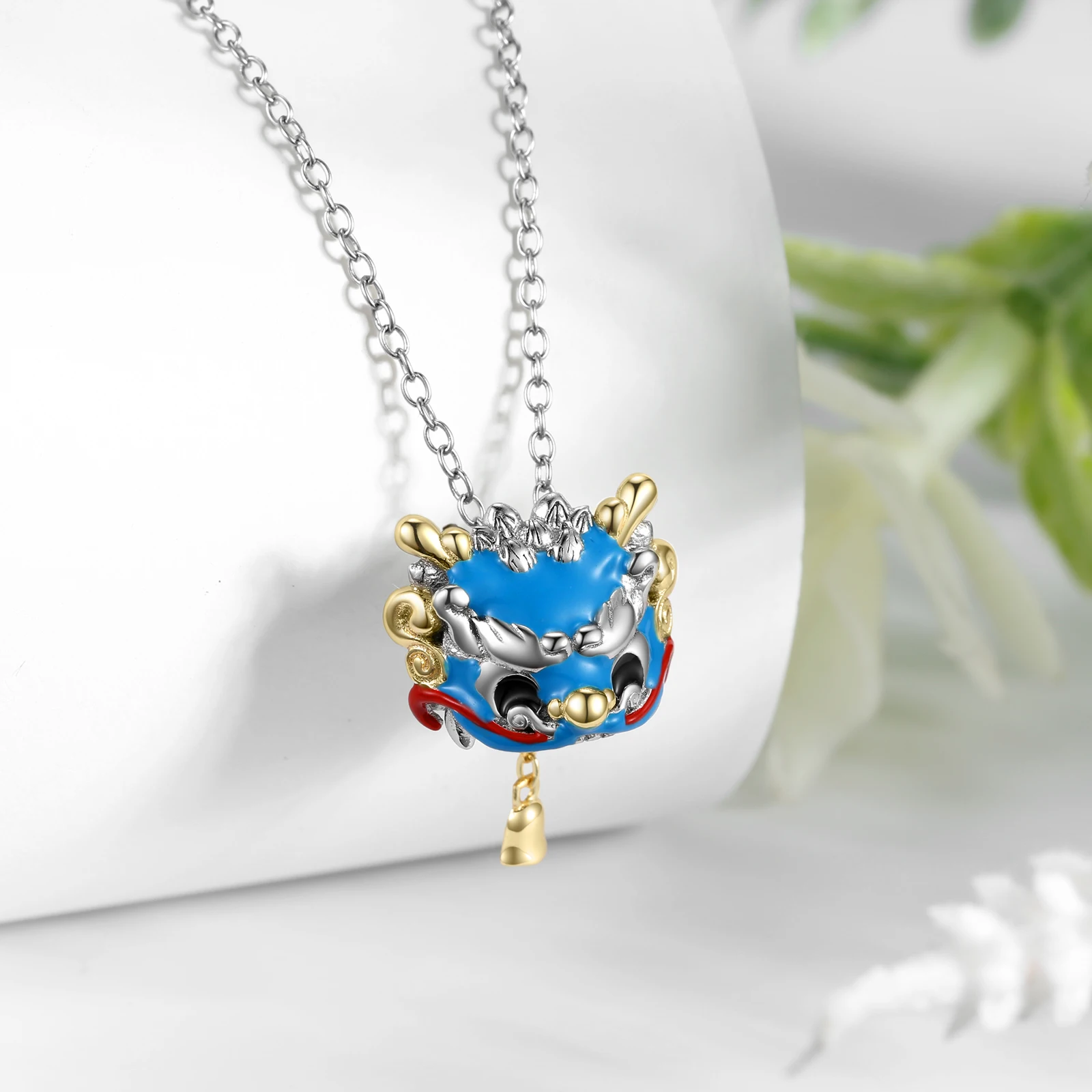 Jiuhao 925 Sterling Silver Enamel Color Lion Head Skeleton Three Piece Pendant for Women Birthday Gift Fine Jewelry Necklace
Jiuhao 925 Sterling Silver Enamel Color Lion Head Skeleton Three Piece Pendant for Women Birthday Gift Fine Jewelry Necklace