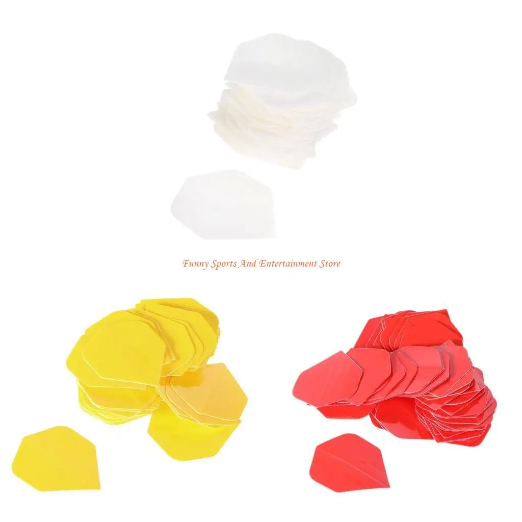 C4DE 50pcs Flights for Pets, Replaceable Wings, Color Darts Accessory
C4DE 50pcs Flights for Pets, Replaceable Wings, Color Darts Accessory