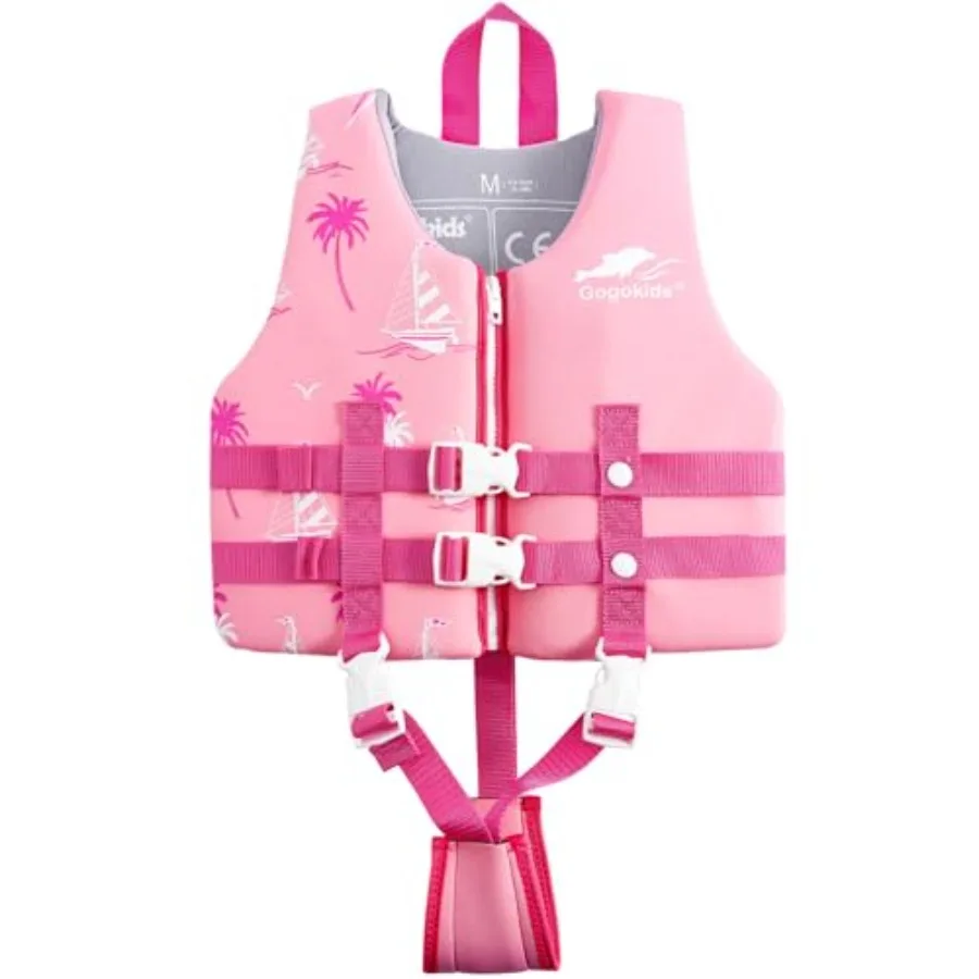 Gogokids Toddler Swim Vest, Floaties Boys and Girls Buoyancy Jacket for Pool and Beach, Fits 2-8 Years/ 22-60 lbs
Gogokids Toddler Swim Vest, Floaties Boys and Girls Buoyancy Jacket for Pool and Beach, Fits 2-8 Years/ 22-60 lbs