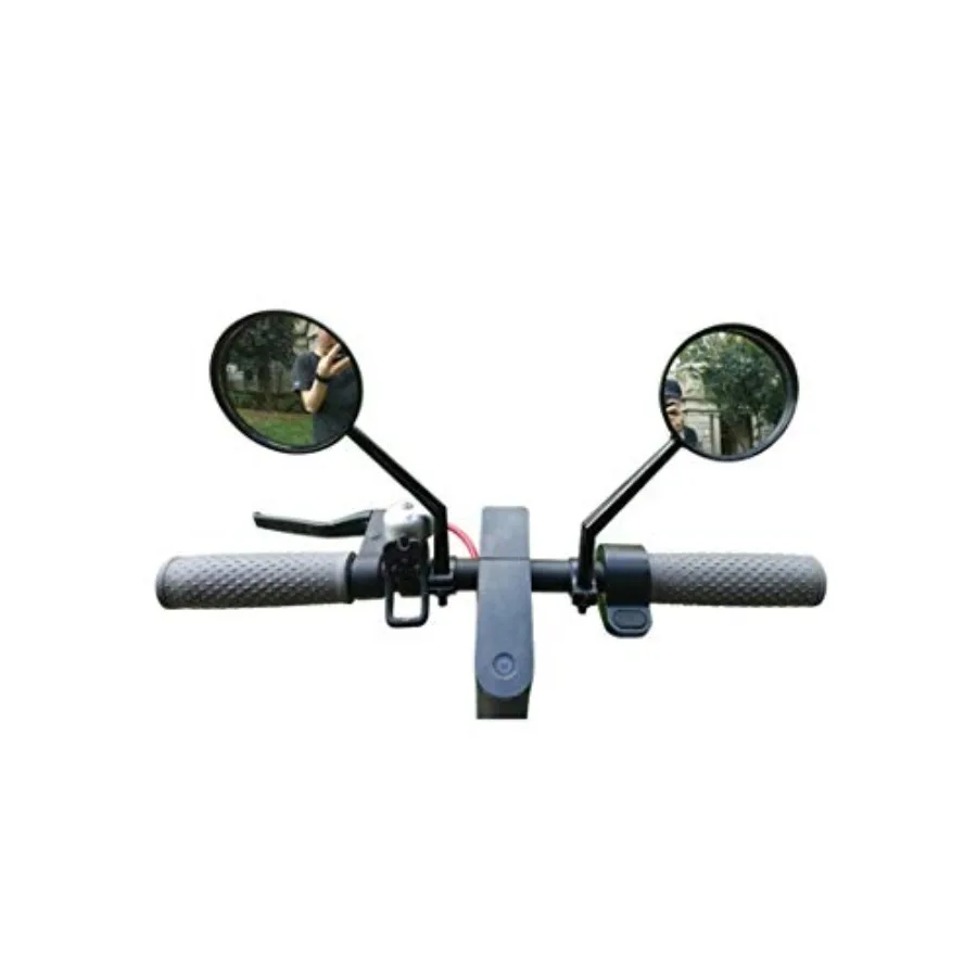 Scooter Adjustable Rear View Glass Bicycle Mirror Reflector Rearview Mirror Compatible with Xiaomi M365/Pro 1S and other Scoote