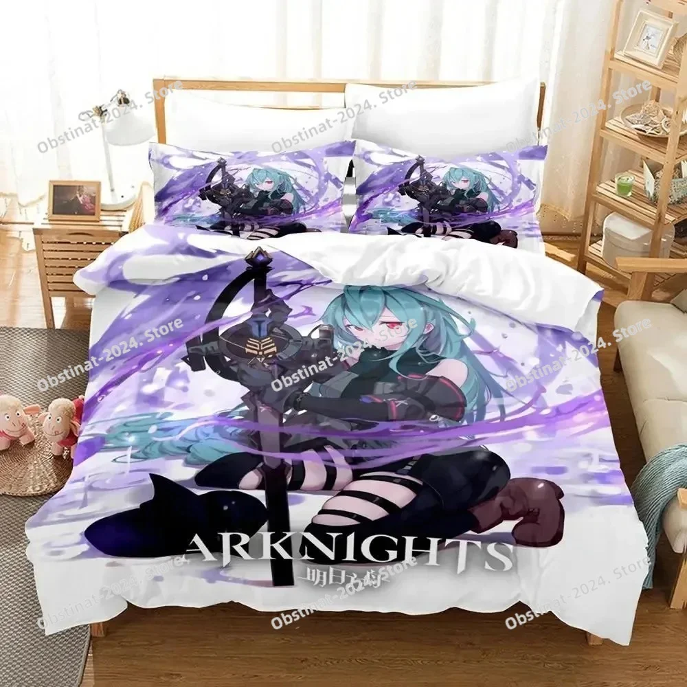 3D Print Anime Game Arknights Bedding Set Duvet Cover Bed Set Quilt Cover Pillowcase Comforter king Queen Size Boys Adult
3D Print Anime Game Arknights Bedding Set Duvet Cover Bed Set Quilt Cover Pillowcase Comforter king Queen Size Boys Adult