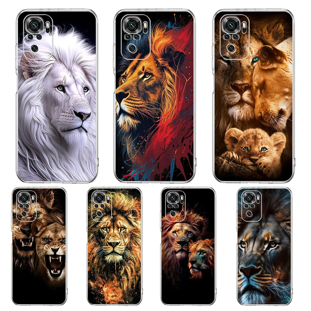 The Lion Phone Case Cover for Redmi Note 10 11 11T 7 8 8T 9 K40 Gaming 9A 9C Pro Plus Transparent Soft Shell Coque Capas Bag TPU
The Lion Phone Case Cover for Redmi Note 10 11 11T 7 8 8T 9 K40 Gaming 9A 9C Pro Plus Transparent Soft Shell Coque Capas Bag TPU