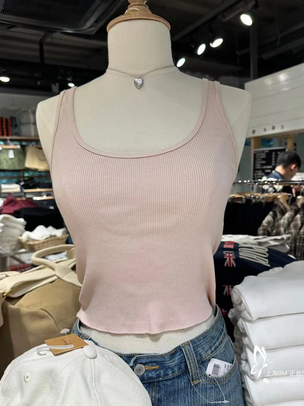 Pink Sweet Ribbed Tank Top for Woman Clothes U-neck Sleeveless Vest Summer Casual Simple Solid Color Vintage Cotton Crop Tops
Pink Sweet Ribbed Tank Top for Woman Clothes U-neck Sleeveless Vest Summer Casual Simple Solid Color Vintage Cotton Crop Tops