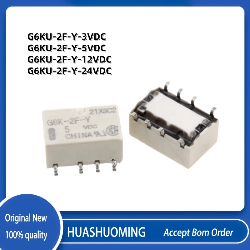 НОВЫЙ 5 шт./ложка G6KU-2F-Y G6KU-2F-Y-3VDC G6KU-2F-Y-5VDC G6KU-2F-Y-12VDC G6KU-2F-Y-2.4VDC G6KU 2F Y 8PIN
НОВЫЙ 5 шт./ложка G6KU-2F-Y G6KU-2F-Y-3VDC G6KU-2F-Y-5VDC G6KU-2F-Y-12VDC G6KU-2F-Y-2.4VDC G6KU 2F Y 8PIN