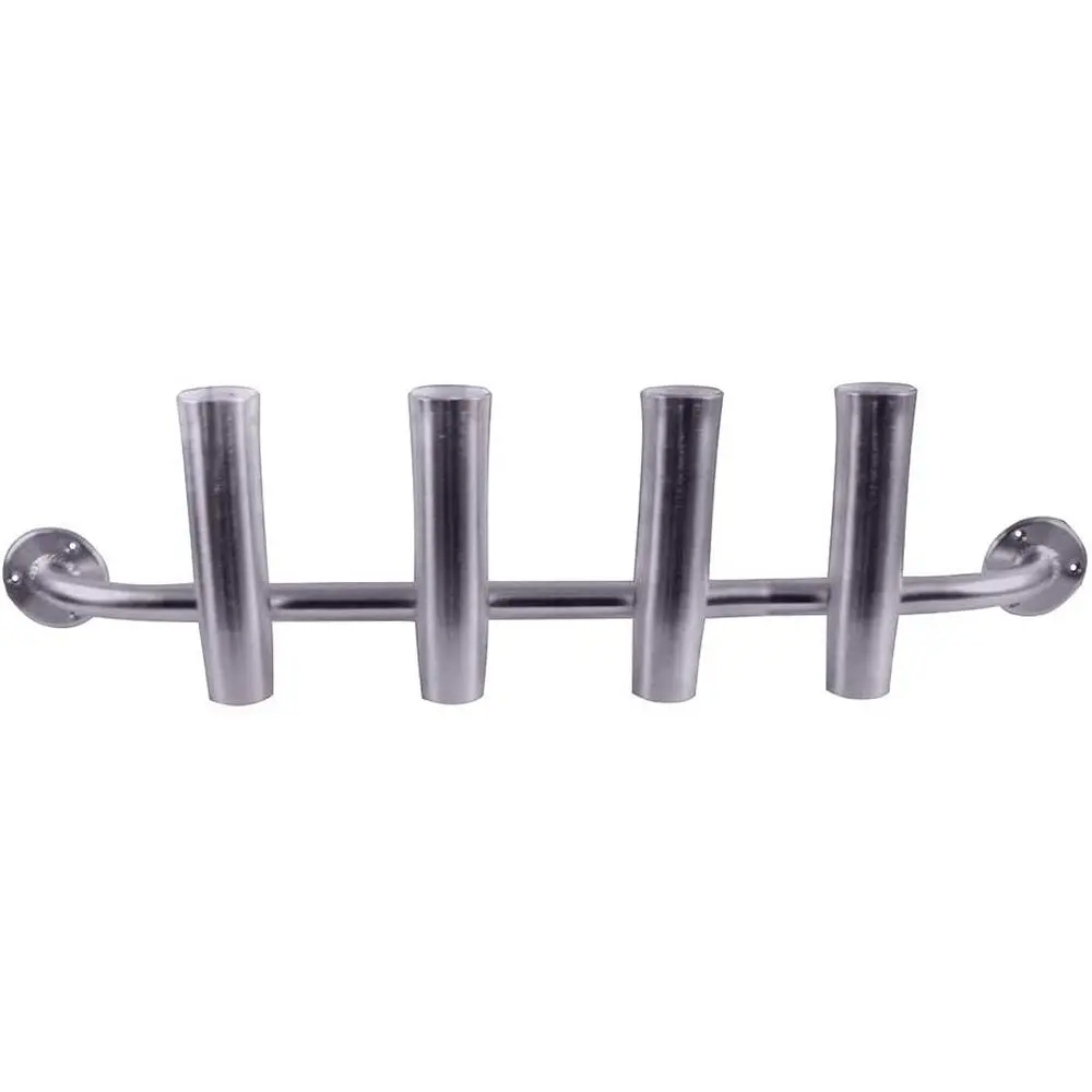 Adjustable 4-Rod Transom Rack - Brushed Finish, 10-Inch Length, 1 7/8-Inch Holder Diameter, 40 1/2-Inch Overall Length
Adjustable 4-Rod Transom Rack - Brushed Finish, 10-Inch Length, 1 7/8-Inch Holder Diameter, 40 1/2-Inch Overall Length