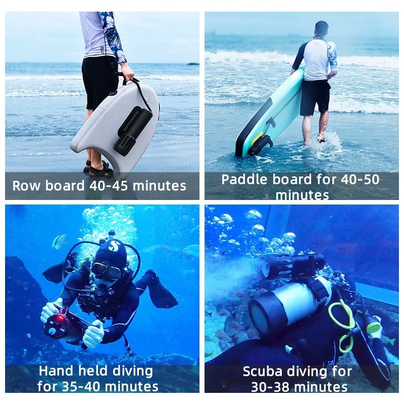 Diving equipment snorkeling paddle board thrusters electric brushless underwater thrusters multi-functional
Diving equipment snorkeling paddle board thrusters electric brushless underwater thrusters multi-functional