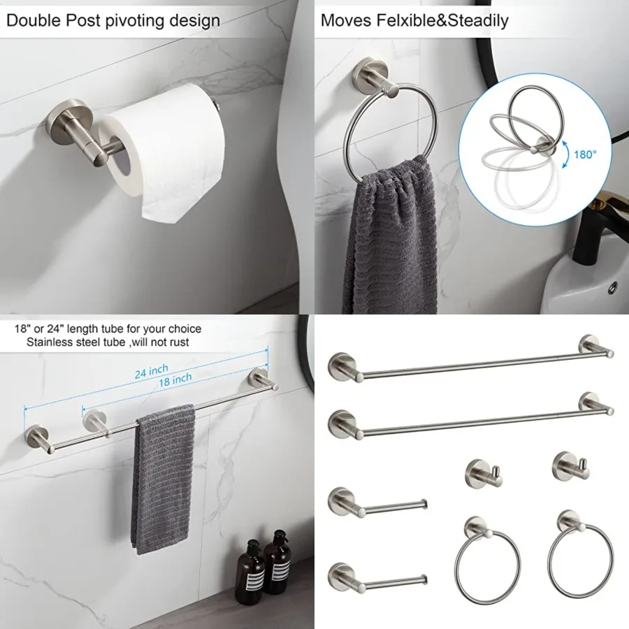Bathroom Hardware Set Bathroom Accessory Set Towel Bar
Bathroom Hardware Set Bathroom Accessory Set Towel Bar