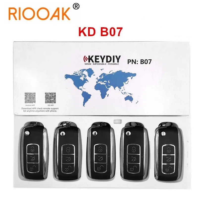 KEYDIY B Series B07 KD Remote Control Car Key for KD900 URG200 KD900+ KD-X2 Mini KD
KEYDIY B Series B07 KD Remote Control Car Key for KD900 URG200 KD900+ KD-X2 Mini KD