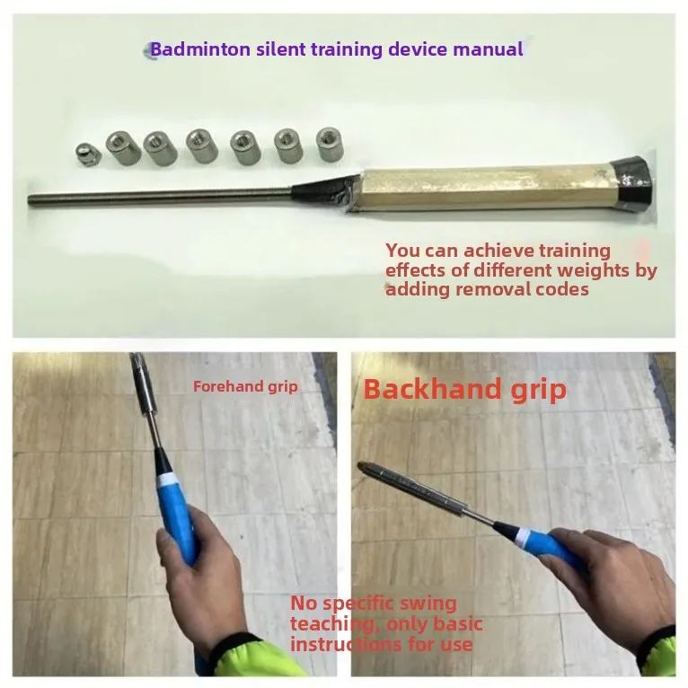 Badminton Racket Arm Finger Trainer Badminton Racket Power Ingenuity Stick Power Device Practice
Badminton Racket Arm Finger Trainer Badminton Racket Power Ingenuity Stick Power Device Practice