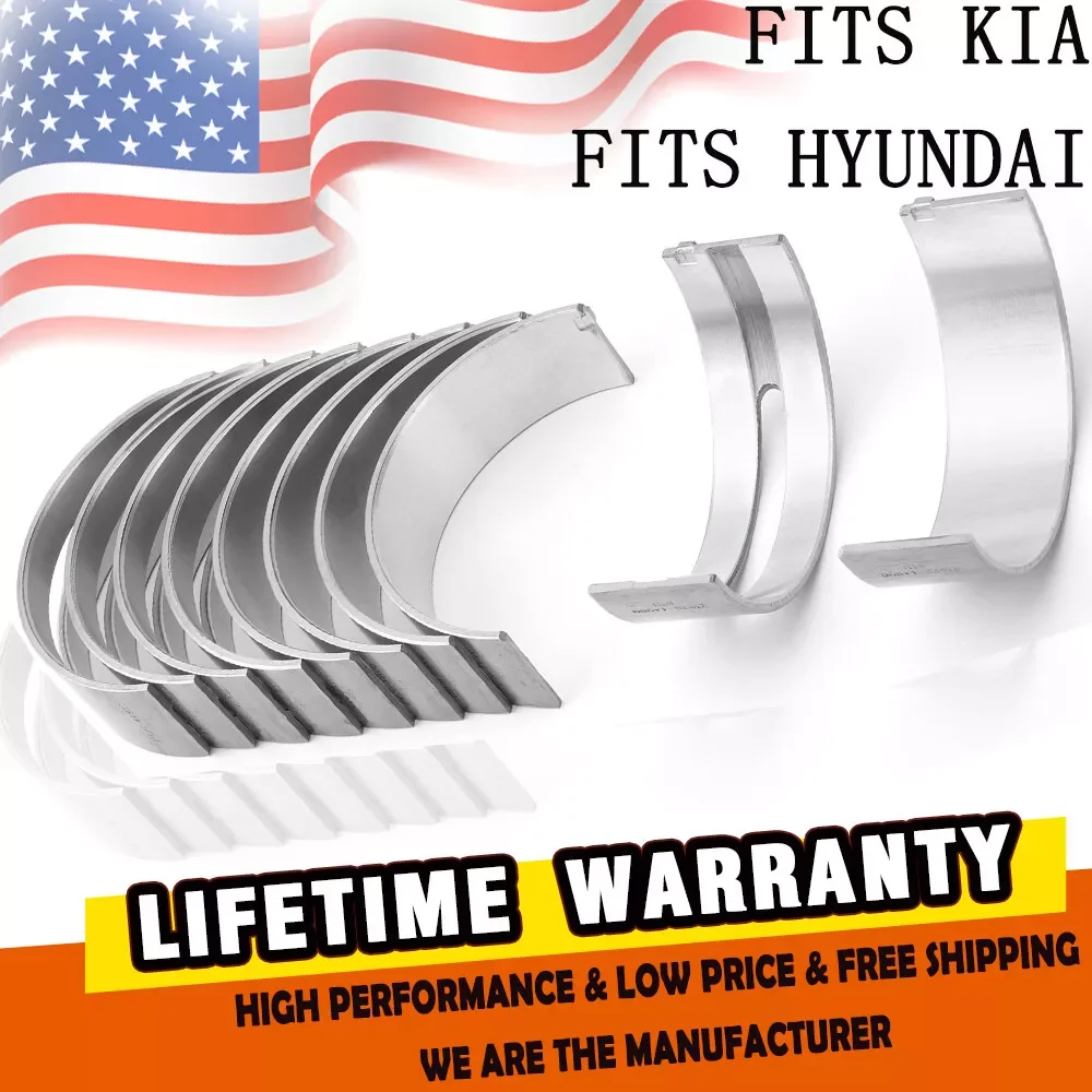 Carbole Main Rod Bearing Set Fits for KIA - K2500, SORENTO D4CB RK7250A- STD LP001800
Carbole Main Rod Bearing Set Fits for KIA - K2500, SORENTO D4CB RK7250A- STD LP001800