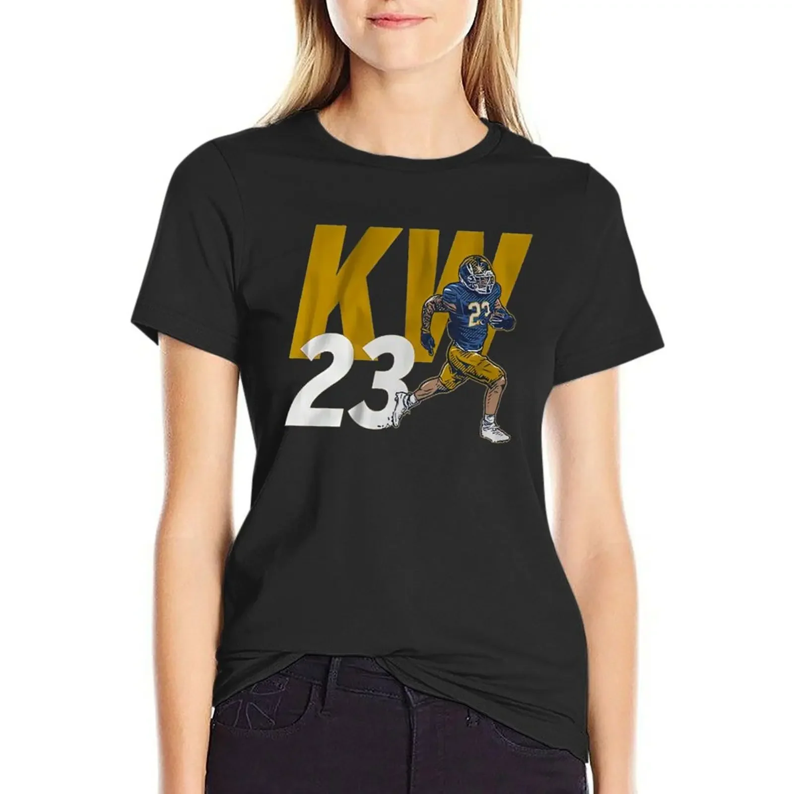 Kyren Williams KW 23 T-shirt aesthetic clothes Blouse cute tops t-shirt dress for Women graphic
Kyren Williams KW 23 T-shirt aesthetic clothes Blouse cute tops t-shirt dress for Women graphic