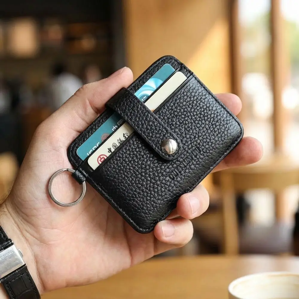 Fashion Waterproof Credit Card Bag Solid Color Hasp Closure Mini Coin Pocket Multifunction Portable Men's Wallet Unisex
Fashion Waterproof Credit Card Bag Solid Color Hasp Closure Mini Coin Pocket Multifunction Portable Men's Wallet Unisex
