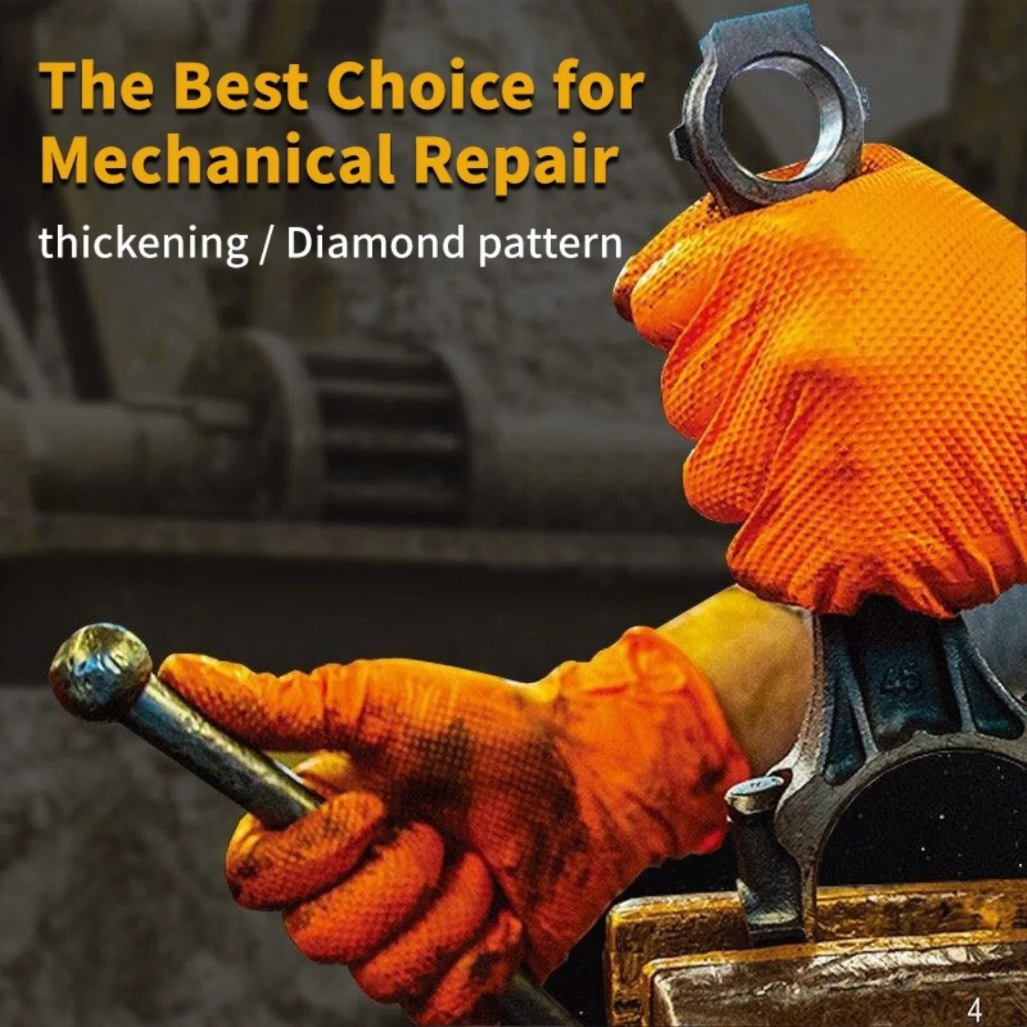 Нитриловые перчатки Толстые, Промышленные одноразовые перчатки, Прочные механические перчатки, Безопасные для еды, Полностью текстурированные, Большой размер 
Нитриловые перчатки Толстые, Промышленные одноразовые перчатки, Прочные механические перчатки, Безопасные для еды, Полностью текстурированные, Большой размер