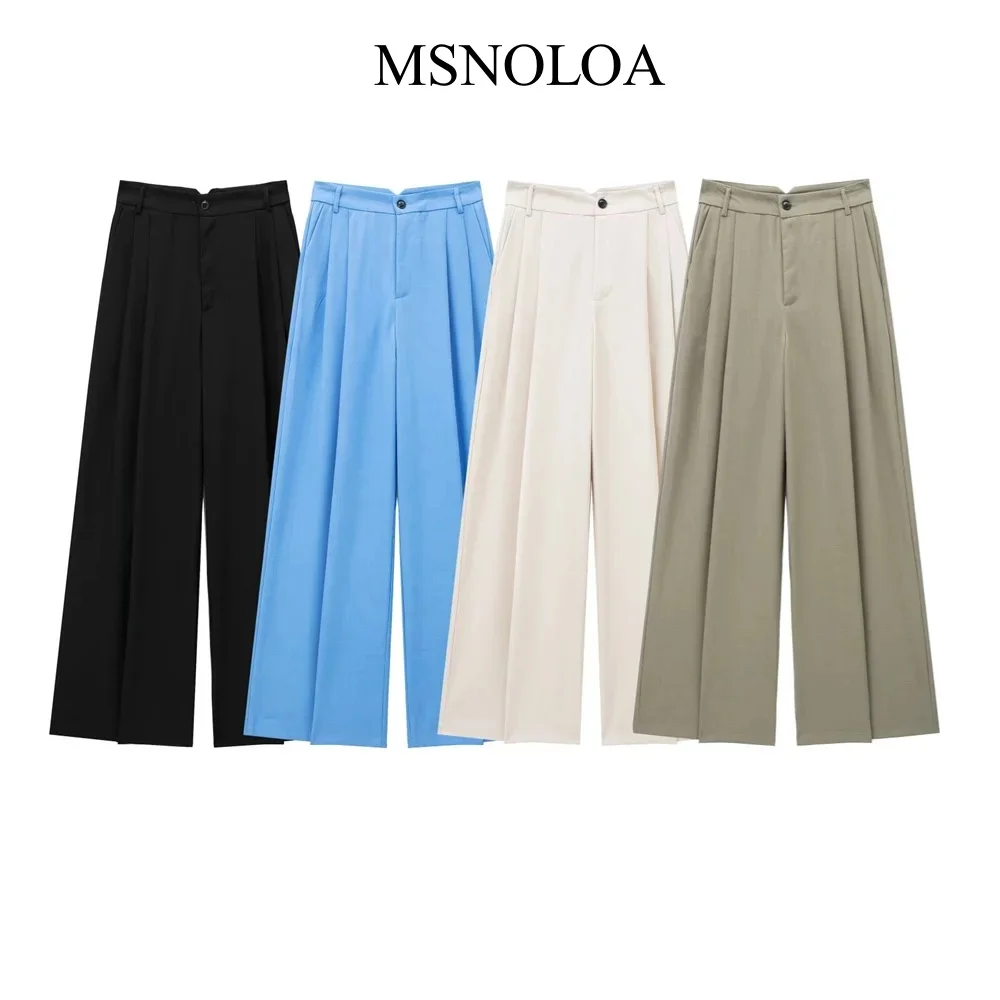 2024 Summer New Product Women's Fashion and Casual Versatile Solid Color High Waist Slimming Pants
2024 Summer New Product Women's Fashion and Casual Versatile Solid Color High Waist Slimming Pants