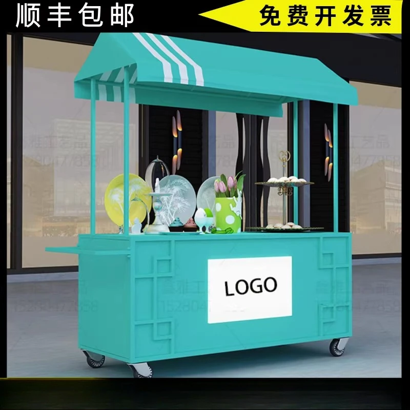 European wrought iron float car street stall car market mobile truck trolley shopping mall outdoor stall Internet celebrity
European wrought iron float car street stall car market mobile truck trolley shopping mall outdoor stall Internet celebrity