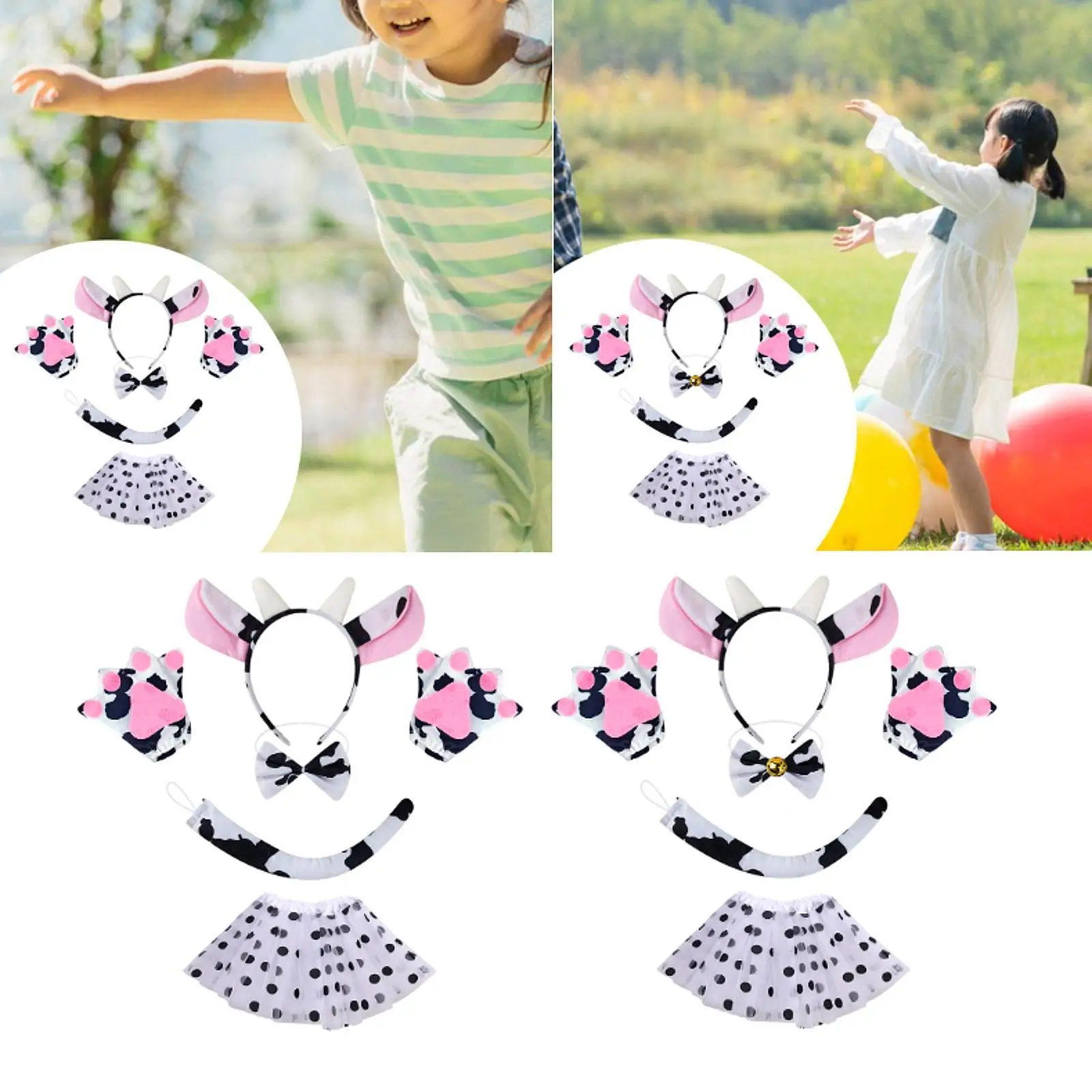 Набор для косплея коровы, обруч для волос с ушками, галстук-бабочка, юбка, перчатки, хвост, набор для сценического шоу
Набор для косплея коровы, обруч для волос с ушками, галстук-бабочка, юбка, перчатки, хвост, набор для сценического шоу