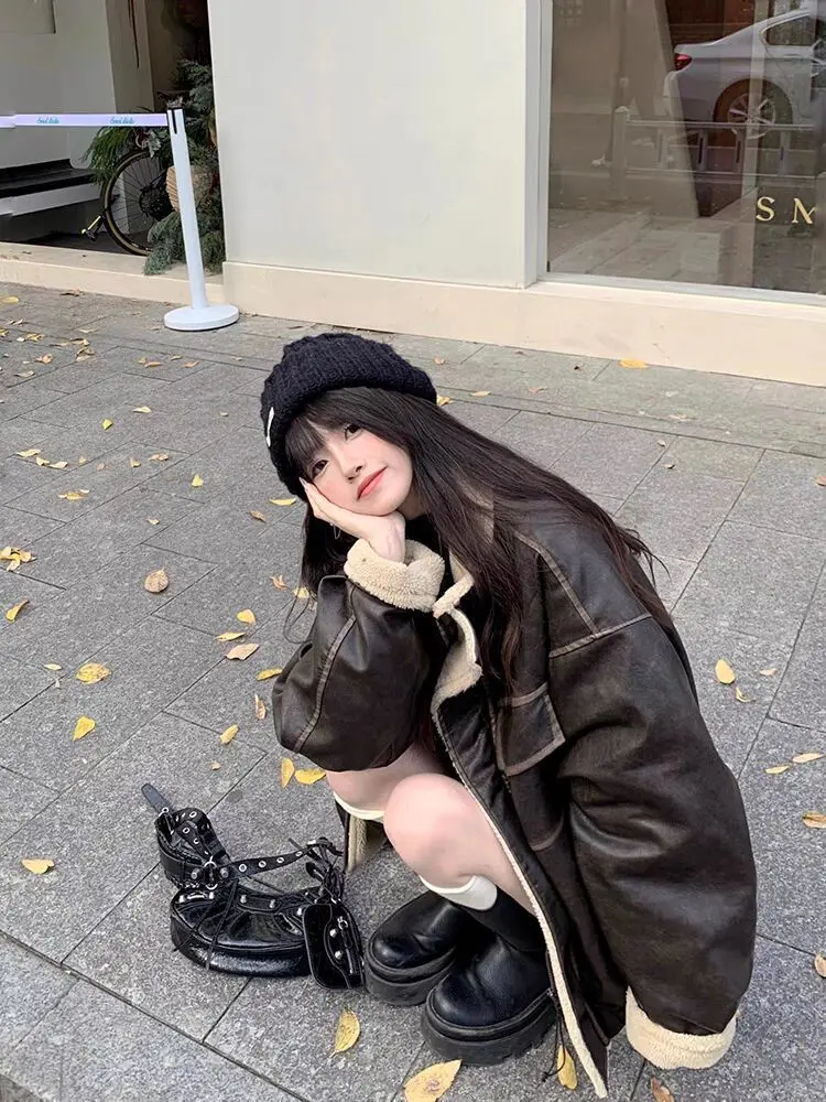 Куртка из овечьей шерсти, женская теплая флисовая куртка с украшенными рукавами, украшенная для размера суставов, украшенная для измерения соединения, украшенная для женщин
Куртка из овечьей шерсти, женская теплая флисовая куртка с украшенными рукавами, украшенная для размера суставов, украшенная для измерения соединения, украшенная для женщин