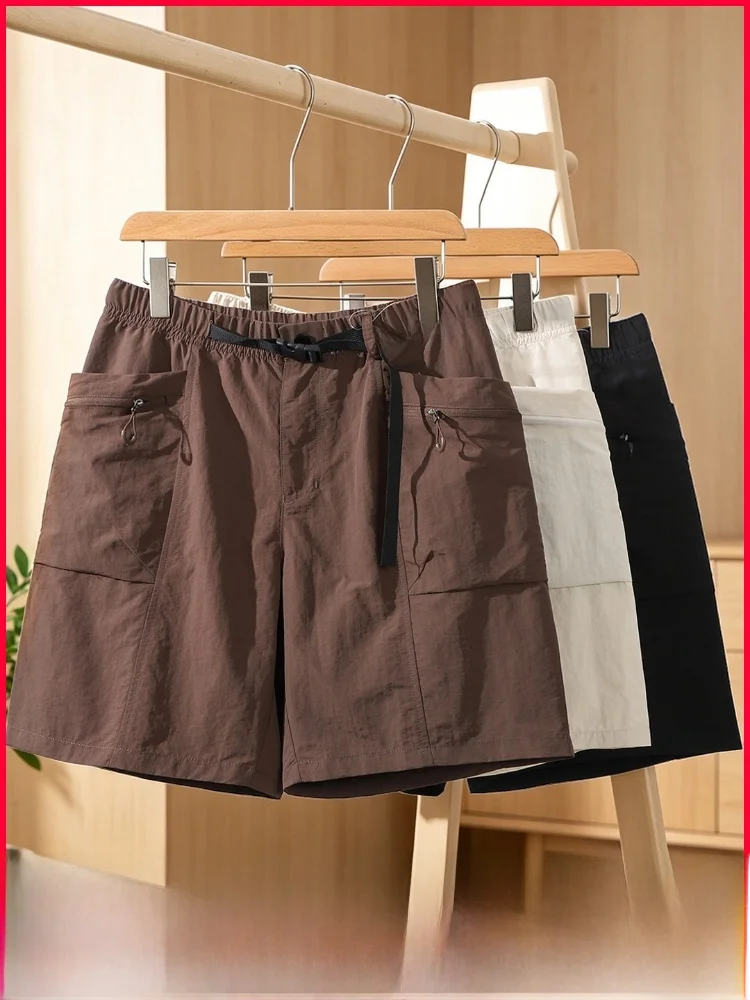 Lightweight Quick-Dry Summer Men's Outdoor Casual Elastic Waist Shorts Fashionable Versatile Workwear Shorts for Active Living
Lightweight Quick-Dry Summer Men's Outdoor Casual Elastic Waist Shorts Fashionable Versatile Workwear Shorts for Active Living