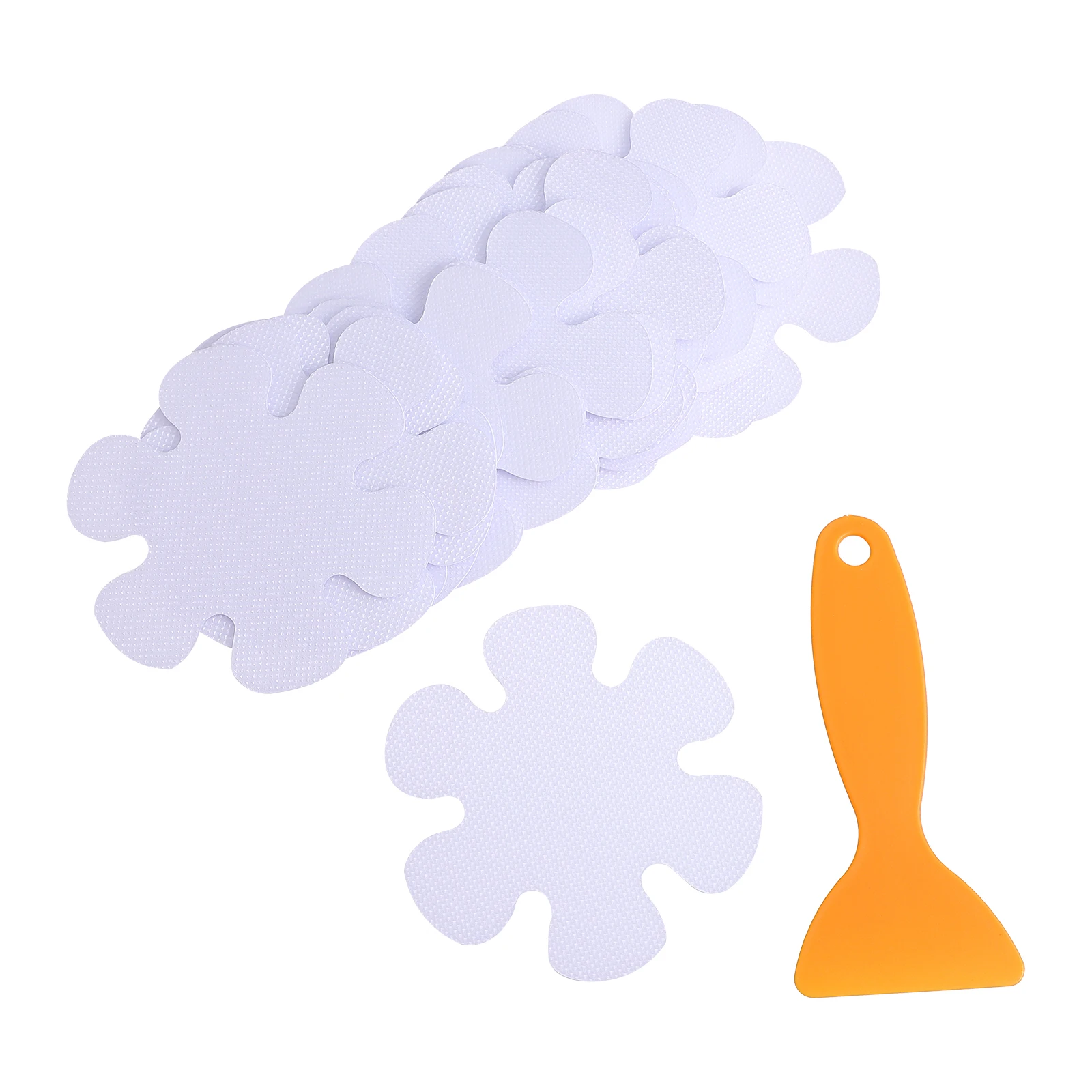 20pcs Anti Skid Stickers Bath Tub Shower Decals Bathtub Flower Shaped 10cm Non Slip Adhesive Tape Bathroom Kitchen Stair
20pcs Anti Skid Stickers Bath Tub Shower Decals Bathtub Flower Shaped 10cm Non Slip Adhesive Tape Bathroom Kitchen Stair