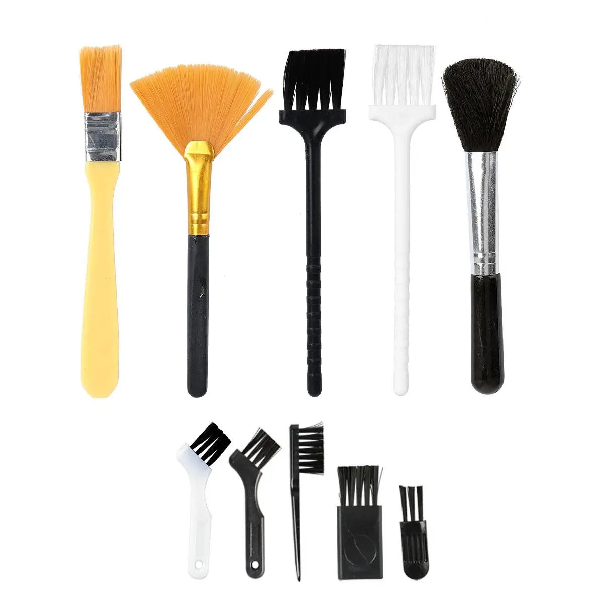 10 Pcs Premium Cleaning Brush Kit Phone Keyboard Computer Camera Dust Removal Tool Home Office Electronics Dusting Set
10 Pcs Premium Cleaning Brush Kit Phone Keyboard Computer Camera Dust Removal Tool Home Office Electronics Dusting Set