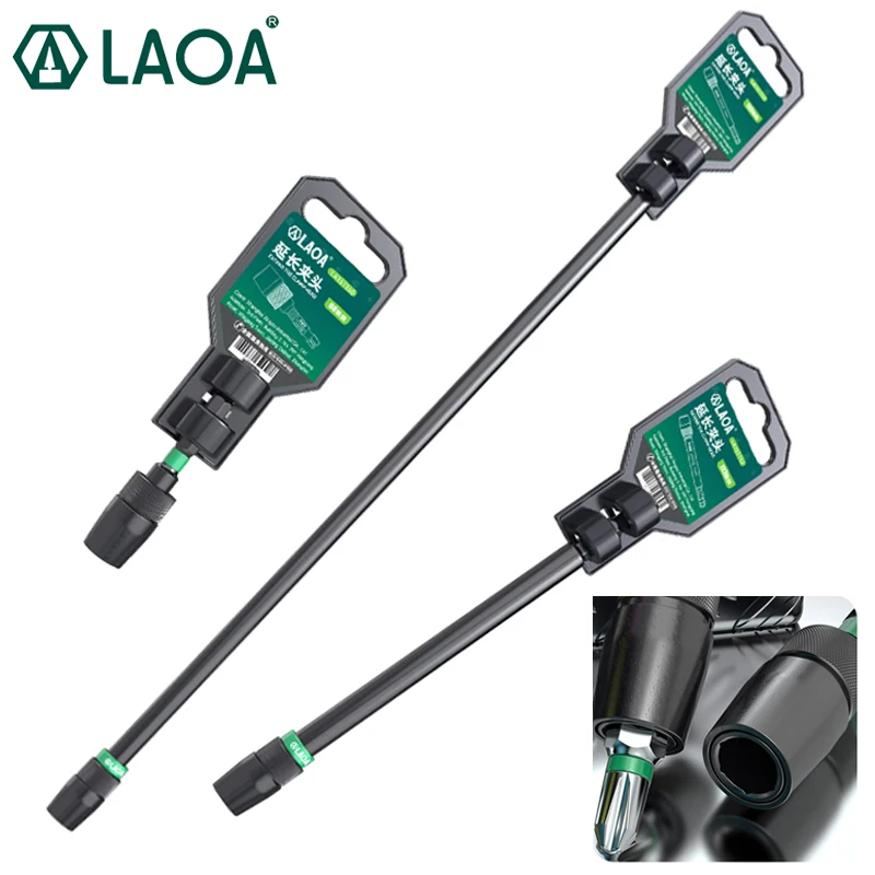 LAOA Professional - grade Extension Rod 1/4" Quick - release Chuck Screwdriver Bit Extended Extension Rod
LAOA Professional - grade Extension Rod 1/4" Quick - release Chuck Screwdriver Bit Extended Extension Rod