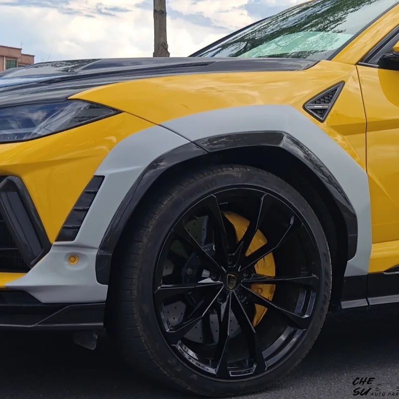 Upgraded 1016 Style Resin Primer+dry Carbon Fiber Wheel Arch Body Kit for Lamborghini URUS S Lightweight Car Kit
Upgraded 1016 Style Resin Primer+dry Carbon Fiber Wheel Arch Body Kit for Lamborghini URUS S Lightweight Car Kit