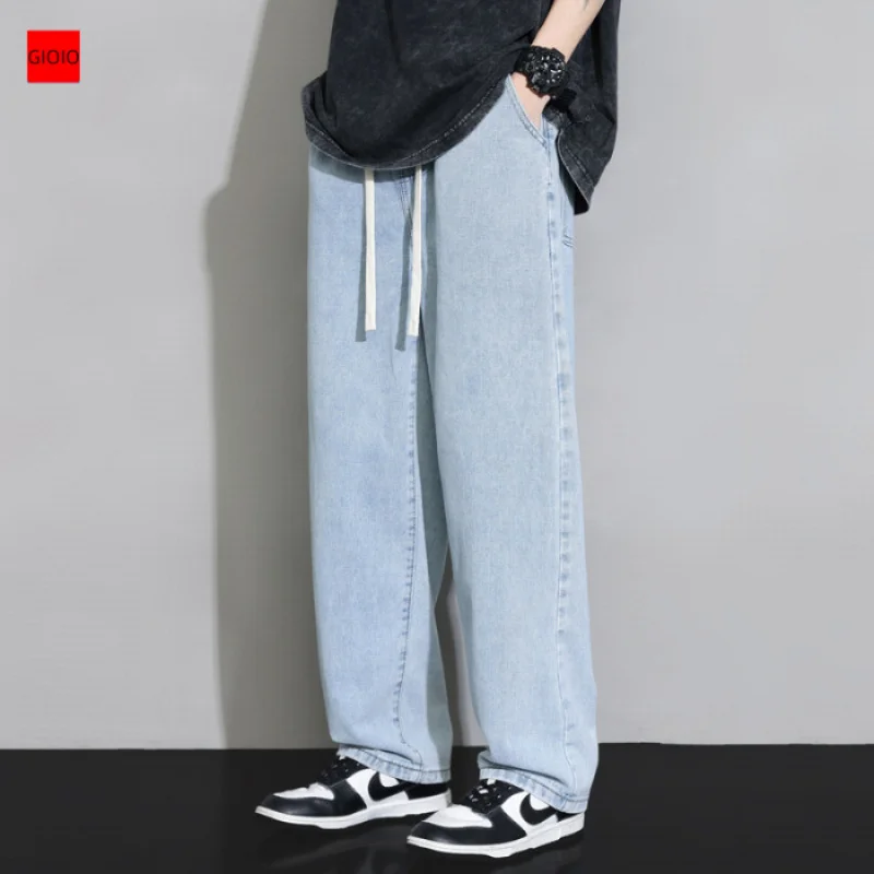 Giiomen's casual long pants, 2025new elastic waist loose straight jeans, fashion all-matchingmen pants
Giiomen's casual long pants, 2025new elastic waist loose straight jeans, fashion all-matchingmen pants