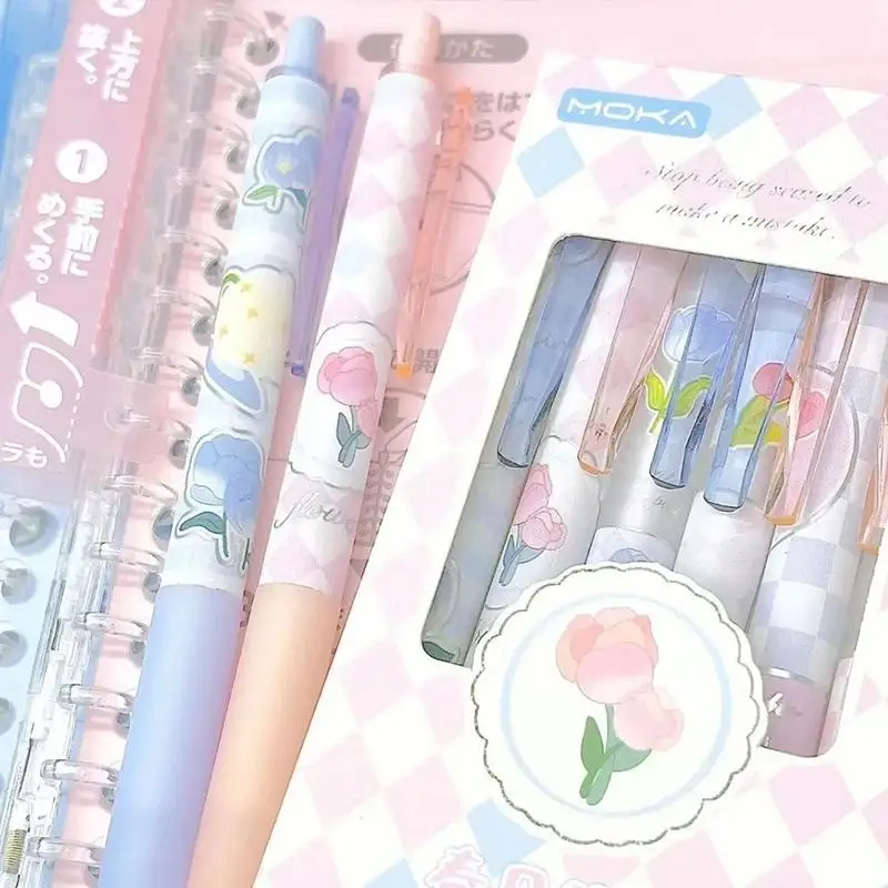 6 шт., набор гелевых ручек с креативным цветком розы, 0,5 мм, студенческая быстросохнущая ручка с черными чернилами большой емкости, перо ST, офисная ручка для подписи
6 шт., набор гелевых ручек с креативным цветком розы, 0,5 мм, студенческая быстросохнущая ручка с черными чернилами большой емкости, перо ST, офисная ручка для подписи