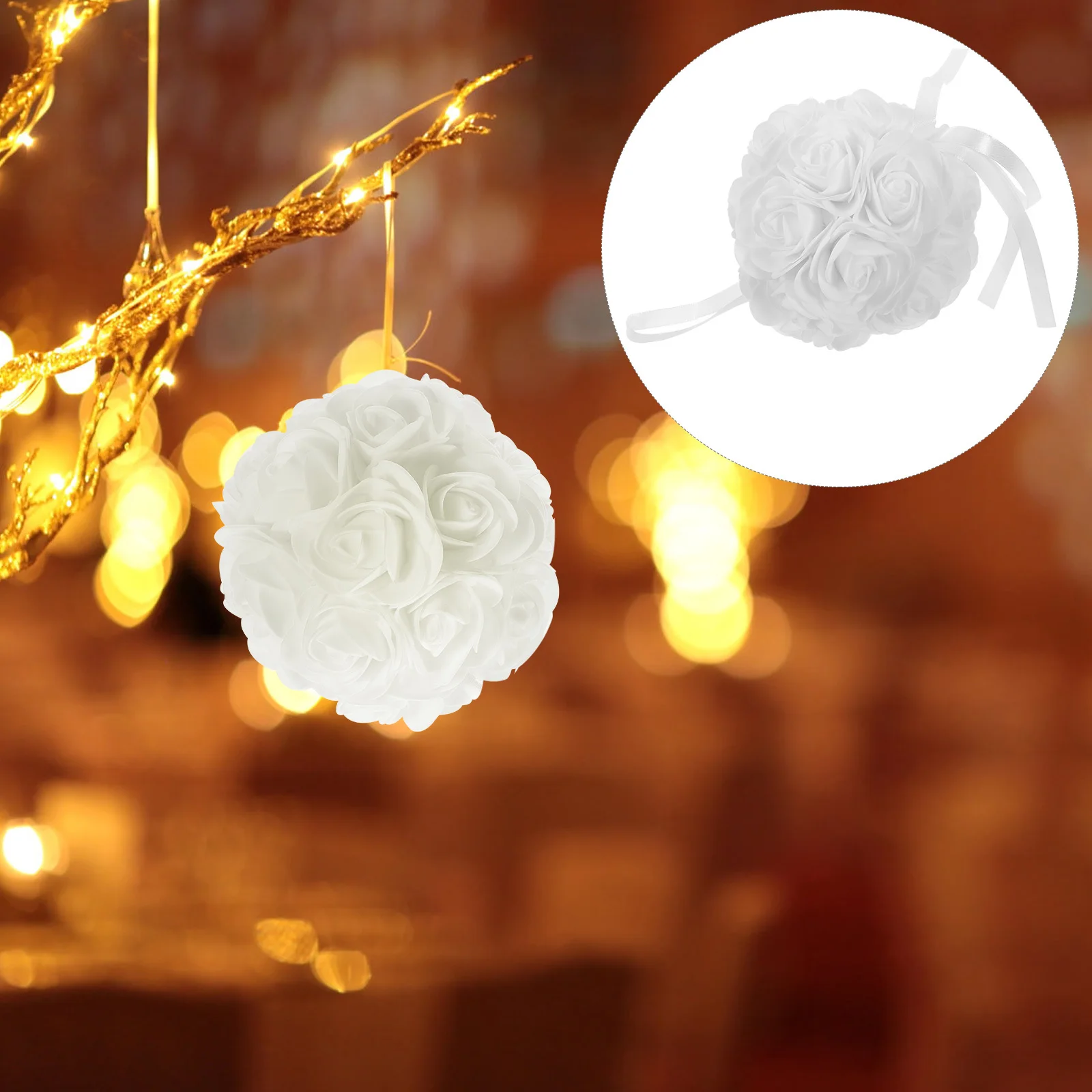 Flower Ball Wedding Decoration Rose Artificial Hanging Ornament Perfect for Wedding Party Engagement Ceremony Decorative Flower
Flower Ball Wedding Decoration Rose Artificial Hanging Ornament Perfect for Wedding Party Engagement Ceremony Decorative Flower