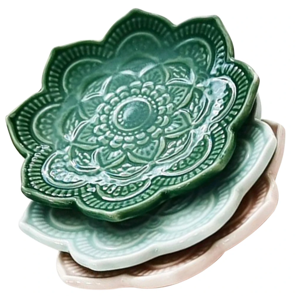 3Pcs Mandala Flower Shape Ceramic Jewelry Tray Dish Organizer Ring Earring Holder Decorative Vanity Storage Ring Dish
3Pcs Mandala Flower Shape Ceramic Jewelry Tray Dish Organizer Ring Earring Holder Decorative Vanity Storage Ring Dish