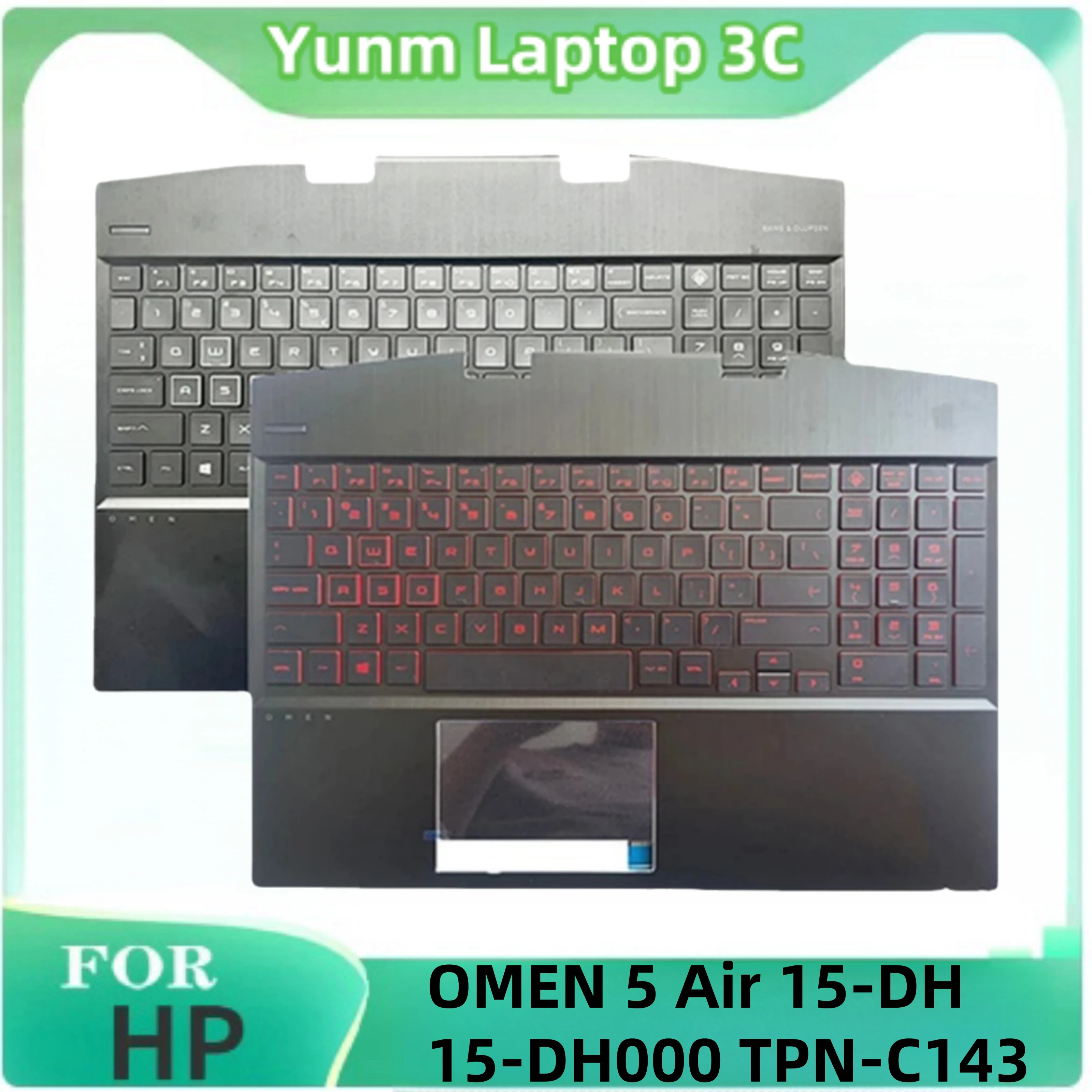 For HP OMEN 5 Air 15-DH 15-DH000 TPN-C143 Gaming Laptop Case Palm Rest Upper Cover Topcase Backlit New Original English Keyboard
For HP OMEN 5 Air 15-DH 15-DH000 TPN-C143 Gaming Laptop Case Palm Rest Upper Cover Topcase Backlit New Original English Keyboard