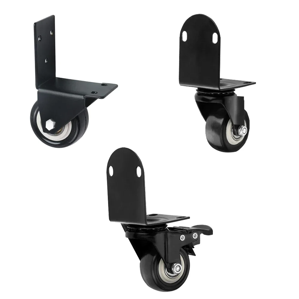 L-Shaped Bracket Caster Rolling Wheel 2'' Furniture Swivel Caster Wheel for Trolley Kitchen Cabinet Directional/Universal Pulley
L-Shaped Bracket Caster Rolling Wheel 2'' Furniture Swivel Caster Wheel for Trolley Kitchen Cabinet Directional/Universal Pulley