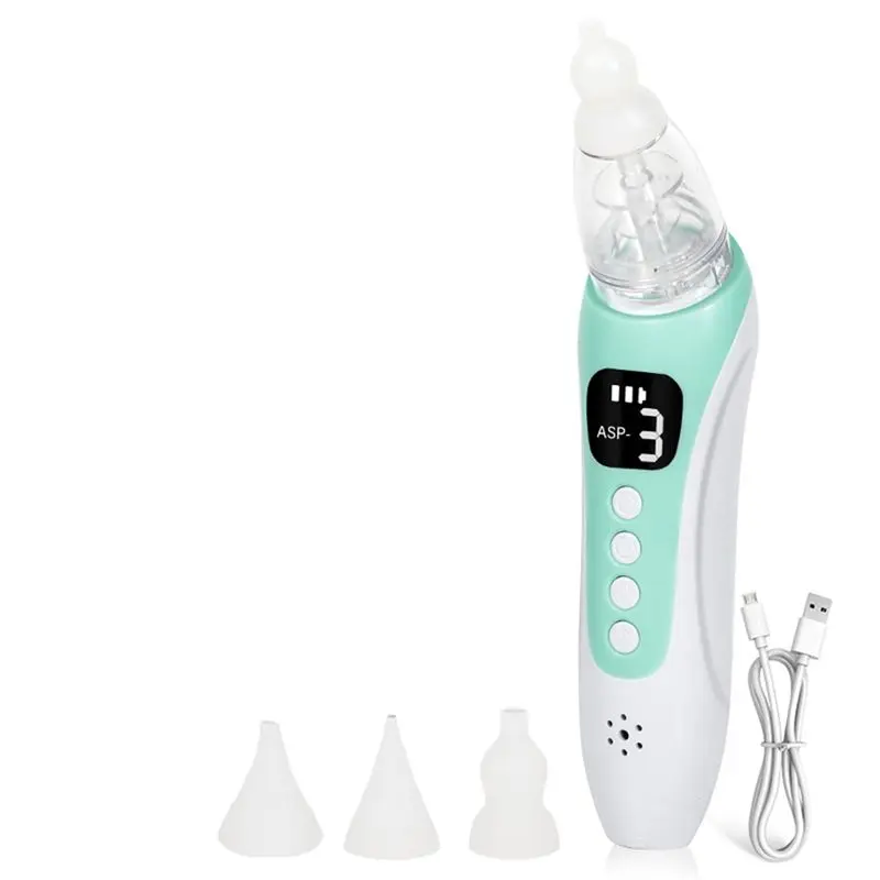 AC39-Electric Child Nasal Aspirator Safety Baby Nose Cleaner Silicone Adjustable Suction Safe Convenient Low Noise
AC39-Electric Child Nasal Aspirator Safety Baby Nose Cleaner Silicone Adjustable Suction Safe Convenient Low Noise