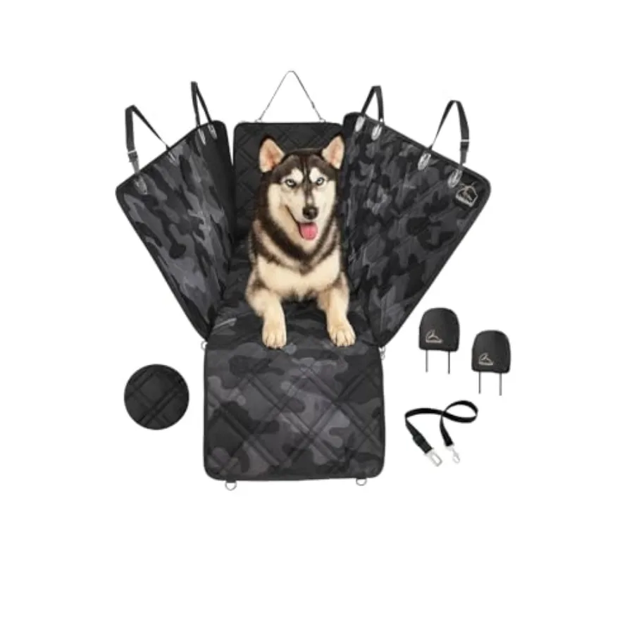 Heavy Duty Dog Car Seat Cover for Back Seat Non-Slip Extra Padded Water-Resistant Pet Hammock Protector for Cars Trucks SUVs in
Heavy Duty Dog Car Seat Cover for Back Seat Non-Slip Extra Padded Water-Resistant Pet Hammock Protector for Cars Trucks SUVs in