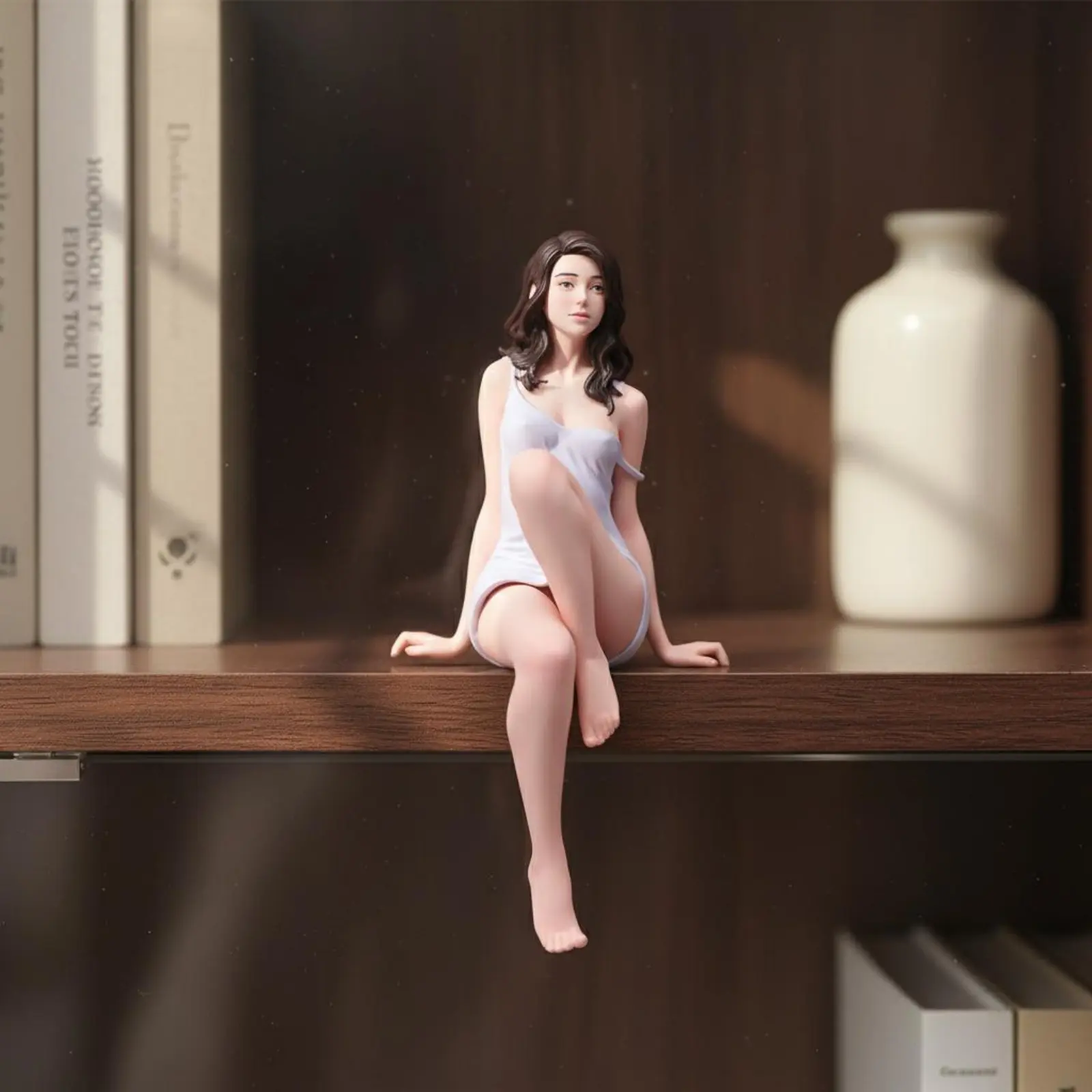 Painted Female Miniature Realistic Intricacy Sitting Female Figurine Barefoot Female Model Handmade for Dioramas
Painted Female Miniature Realistic Intricacy Sitting Female Figurine Barefoot Female Model Handmade for Dioramas