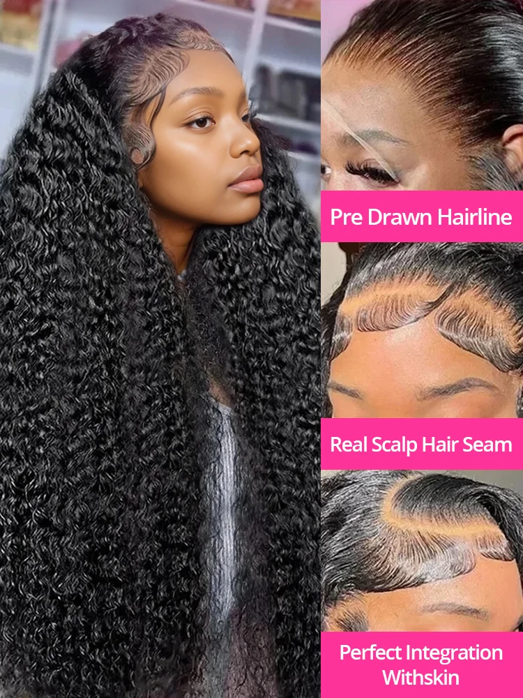 CEXXY 250% Pre Cut Deep Wave Glueless Wig Ready to Wear 13x4 13x6 Lace Frontal Human Hair Wig PrePlucked Curly Wigs For Women 
CEXXY 250% Pre Cut Deep Wave Glueless Wig Ready to Wear 13x4 13x6 Lace Frontal Human Hair Wig PrePlucked Curly Wigs For Women