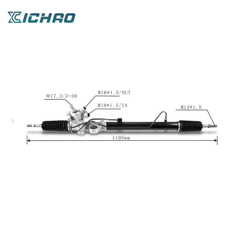 XICHAO New Hydraulic Power Steering Gear Assembly Rack & Pinion 53601-TB0-P01 & 53601-TA0-A01 for Honda Accord 2008-2012
XICHAO New Hydraulic Power Steering Gear Assembly Rack & Pinion 53601-TB0-P01 & 53601-TA0-A01 for Honda Accord 2008-2012