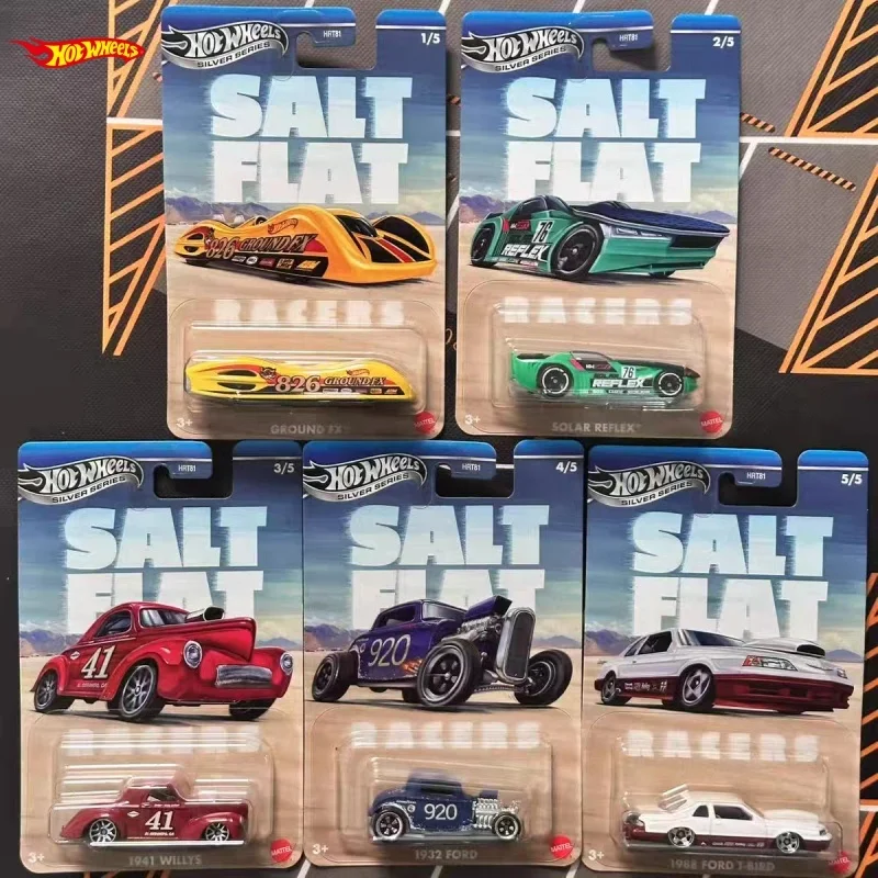 Genuine Hot Wheels Silver Series 2025 Salt Flat Racer Vintage Mix 1 HRT81 F 1/64 Diecast Vehicle Model Cars Toys Boys Kids Gifts
Genuine Hot Wheels Silver Series 2025 Salt Flat Racer Vintage Mix 1 HRT81 F 1/64 Diecast Vehicle Model Cars Toys Boys Kids Gifts