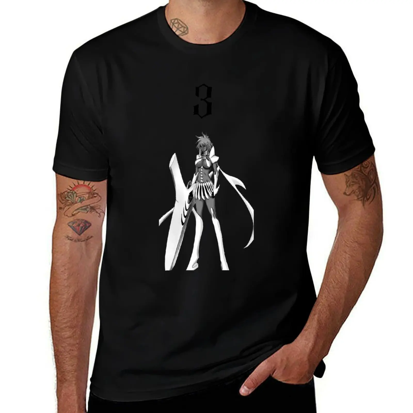 Sword 3 Harribel T-Shirt Classic Print Short Sleeve Shirt
Sword 3 Harribel T-Shirt Classic Print Short Sleeve Shirt