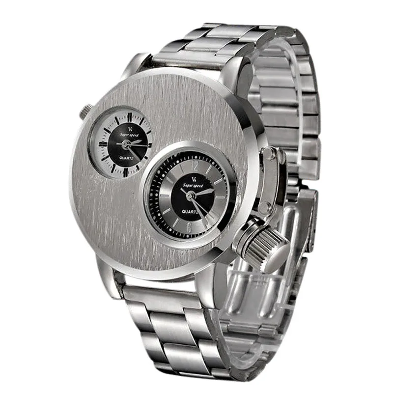 Men's Luxury Rotary Rim High Quality Fashion Quartz Watches Creative Fashion Stainless Steel Analog Wrist Watch
Men's Luxury Rotary Rim High Quality Fashion Quartz Watches Creative Fashion Stainless Steel Analog Wrist Watch