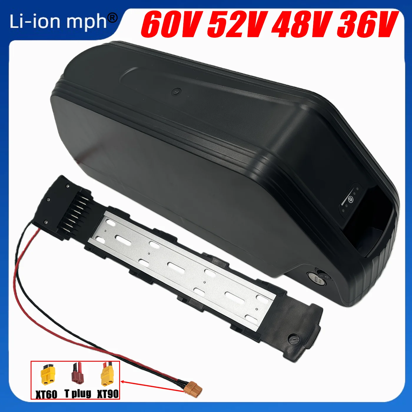 Hailong Downtube Battery Pack New model Original K80 48V 46Ah Built BMS 36V 60Ah For 2000W 1200W 750W 450W 350W motor +Charger
Hailong Downtube Battery Pack New model Original K80 48V 46Ah Built BMS 36V 60Ah For 2000W 1200W 750W 450W 350W motor +Charger